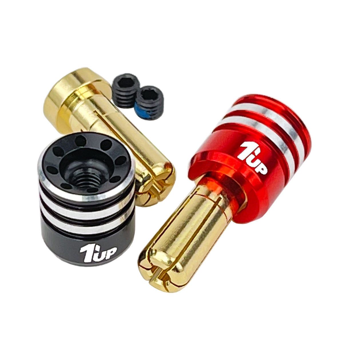 1up Racing Heatsink Bullet Plugs - 5mm (2pcs) 1U-190436