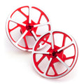 Tenfold UltraLite on-road wing screws - pr (Red)
