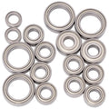 1Up Cv2 - Pro Ball Bearing Set - chrome/ceramic (Xray XB2'25)