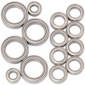 1Up Cv2 - Pro Ball Bearing Set - chrome/ceramic (Xray X4'25)