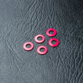 MST Alum. spacer 3X5.5X0.5 (red) (5) - 820025R