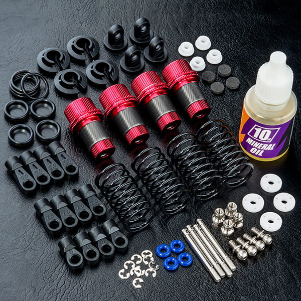 MST TR60 Alum. Damper Set (red) (4) 820121R