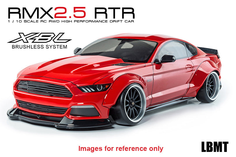 MST RMX 2.5 RTR LBMT (red) (brushless) - 533904R
