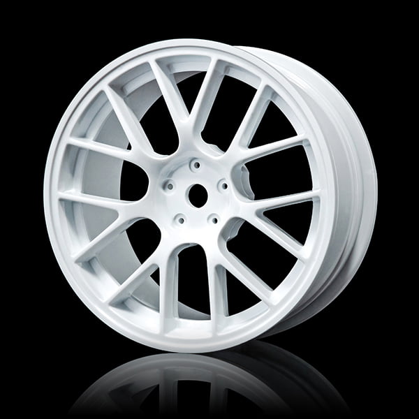 MST M White RE wheel 24.5mm (+5) (4) 832552W