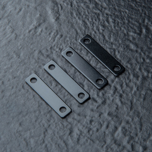 MST Alum. rear arm mount spacer 1.0 (black) (4) 820163BK