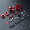 MST RMX 4 Alum. TMB rear hub set (red) - 210740R