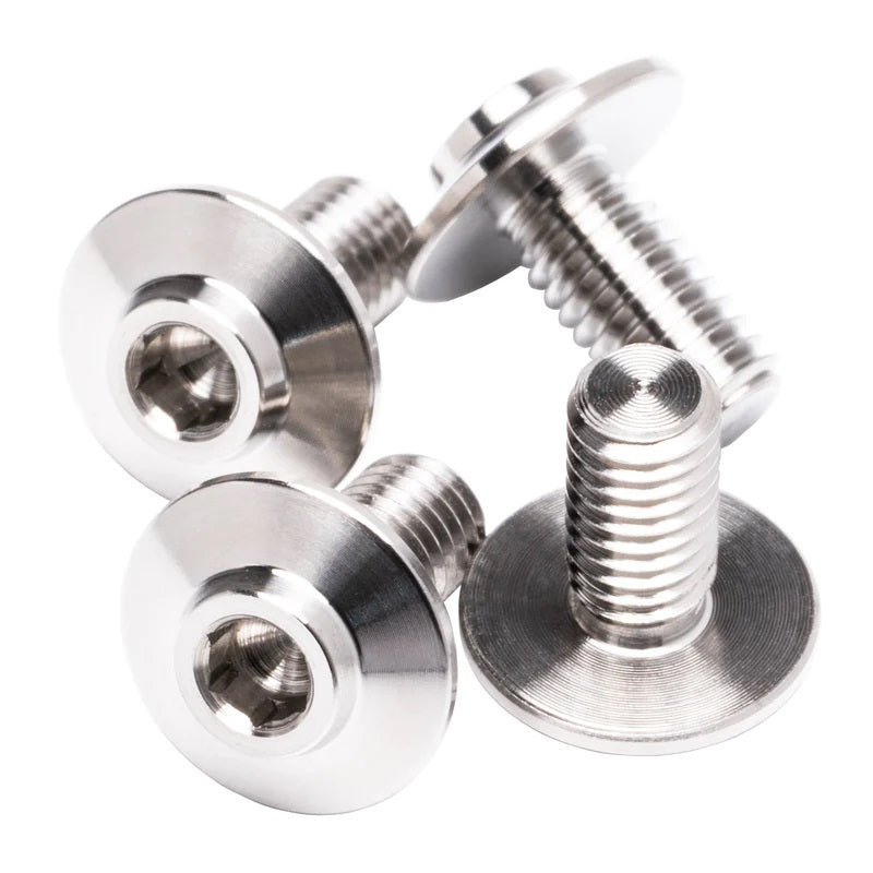 Pro Duty Titanium Screws - Lockdown Head - M3x12 - 4pcs