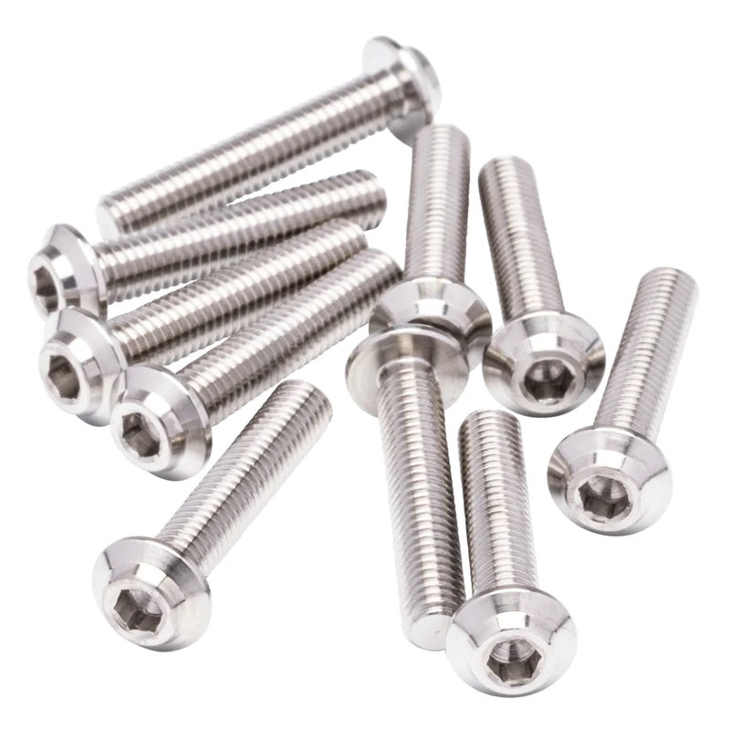 Pro Duty Titanium Screws - LowPro Head - M3x20 - 5pcs