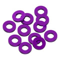 1Up Racing - Precision aluminium 3 x 6mm shims - 1mm - Purple (12) 1U-80324