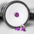 Lockdown M4 Wheel Nuts - Purple - 4pcs
