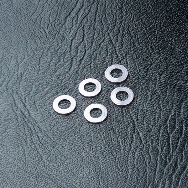 MST Alum. spacer 3X5.5X0.5 (silver) (5) - 820025S
