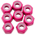 1Up 7075 M3 aluminium locknuts - Hot Pink - 8pcs