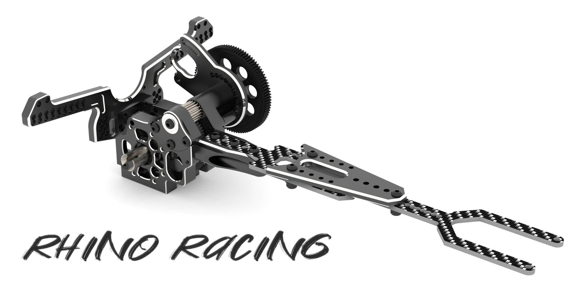 Rhino Racing Shark Gearbox (Black) For YD2 - RR-820B