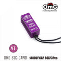 OMG Low-impedance & anti-reverse connection Capacitor PURPLE - OMG-ESC-CAP01/VT