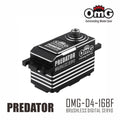 OMG PREDATOR Low profile high torque brushless metal servo BLACK - OMG-D4-16BF/BK