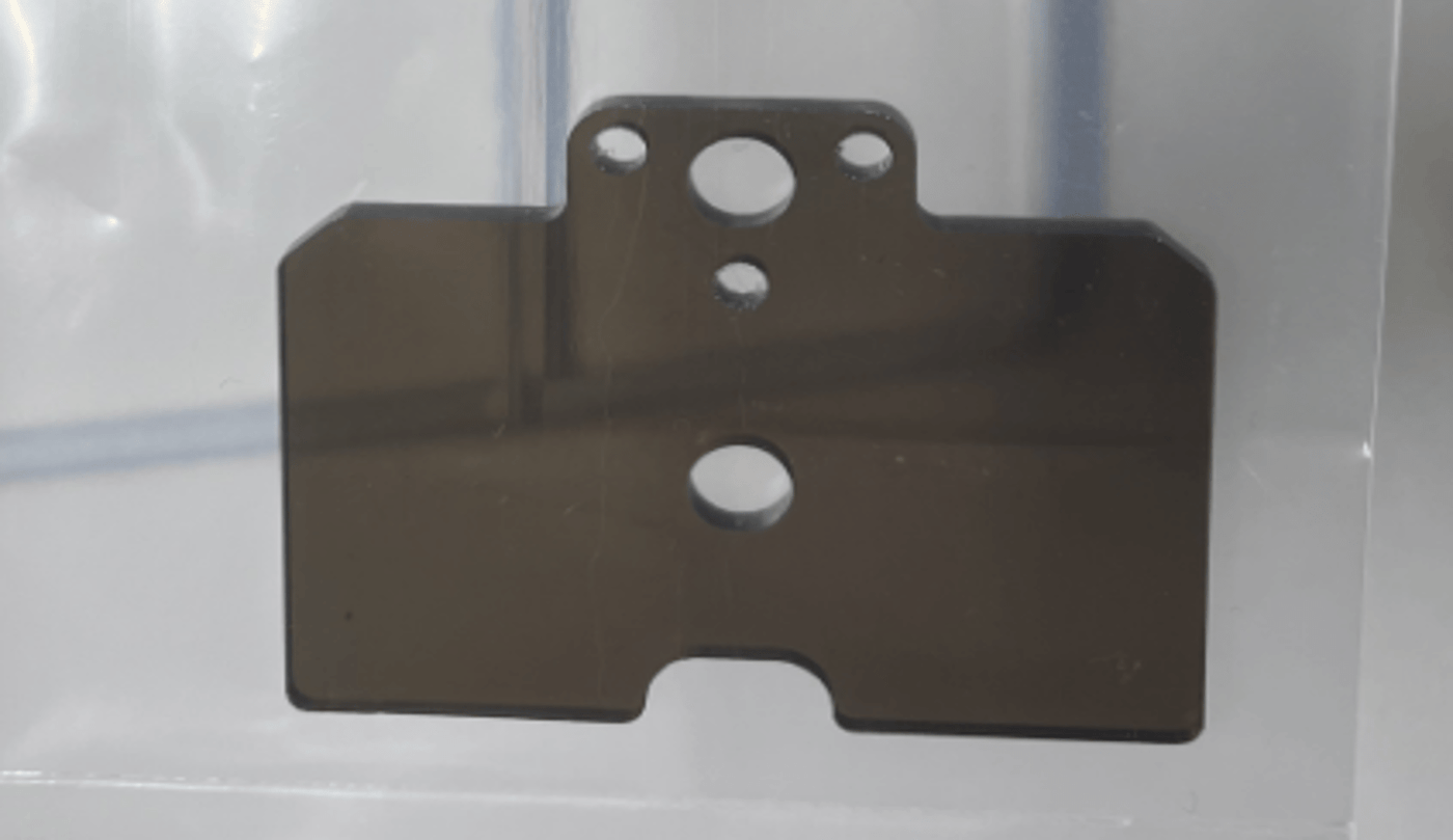 Team AD X-Series Electronics Mounting Tray (Translucent Black) AD-9030