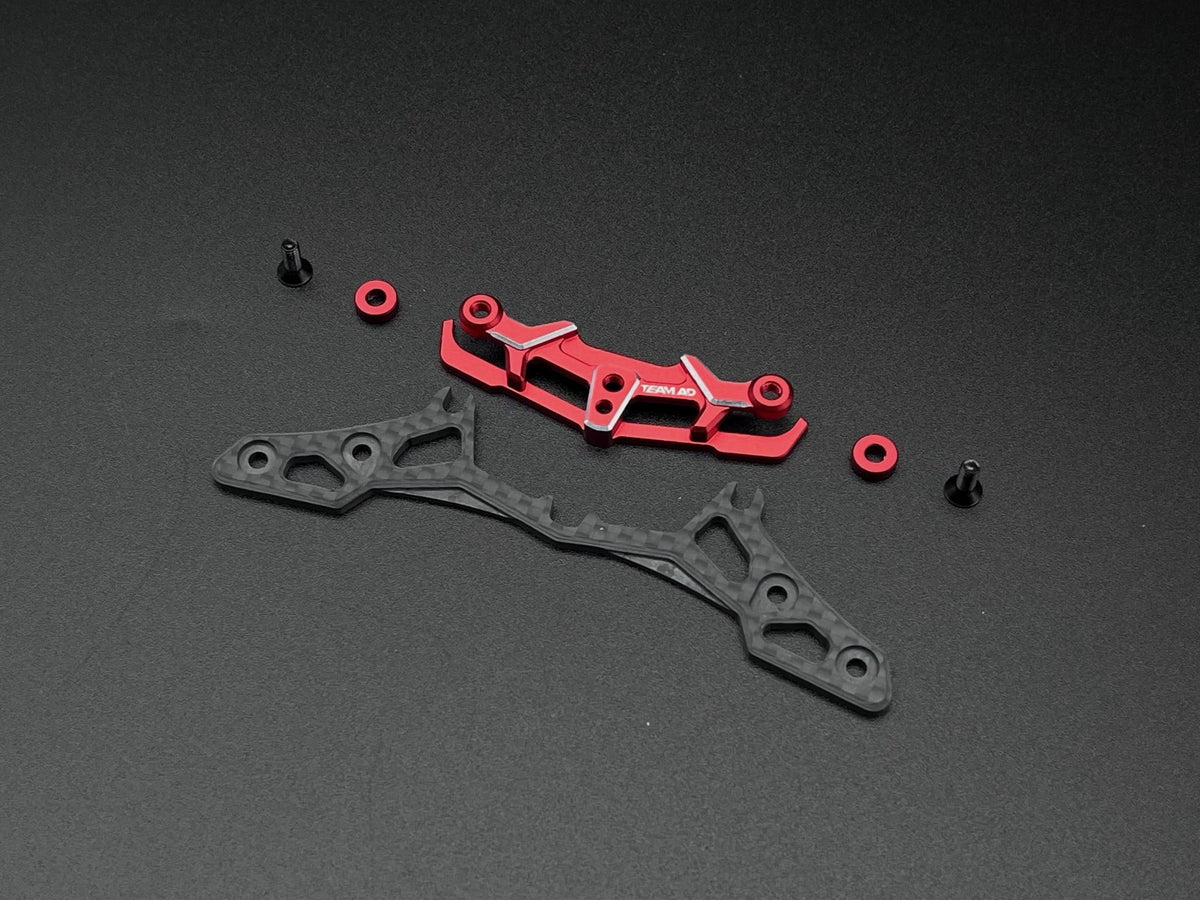 Team AD Hybrid Front Bumper RED - AD-9036R