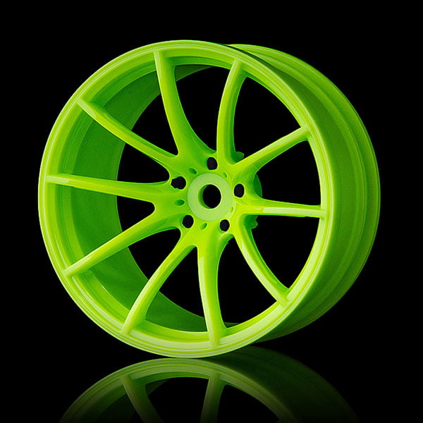 MST Green G25 wheel (+8) (4) 102053AG