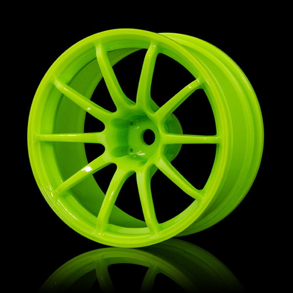 MST Green RS II wheel (+9) (4) 102070AG