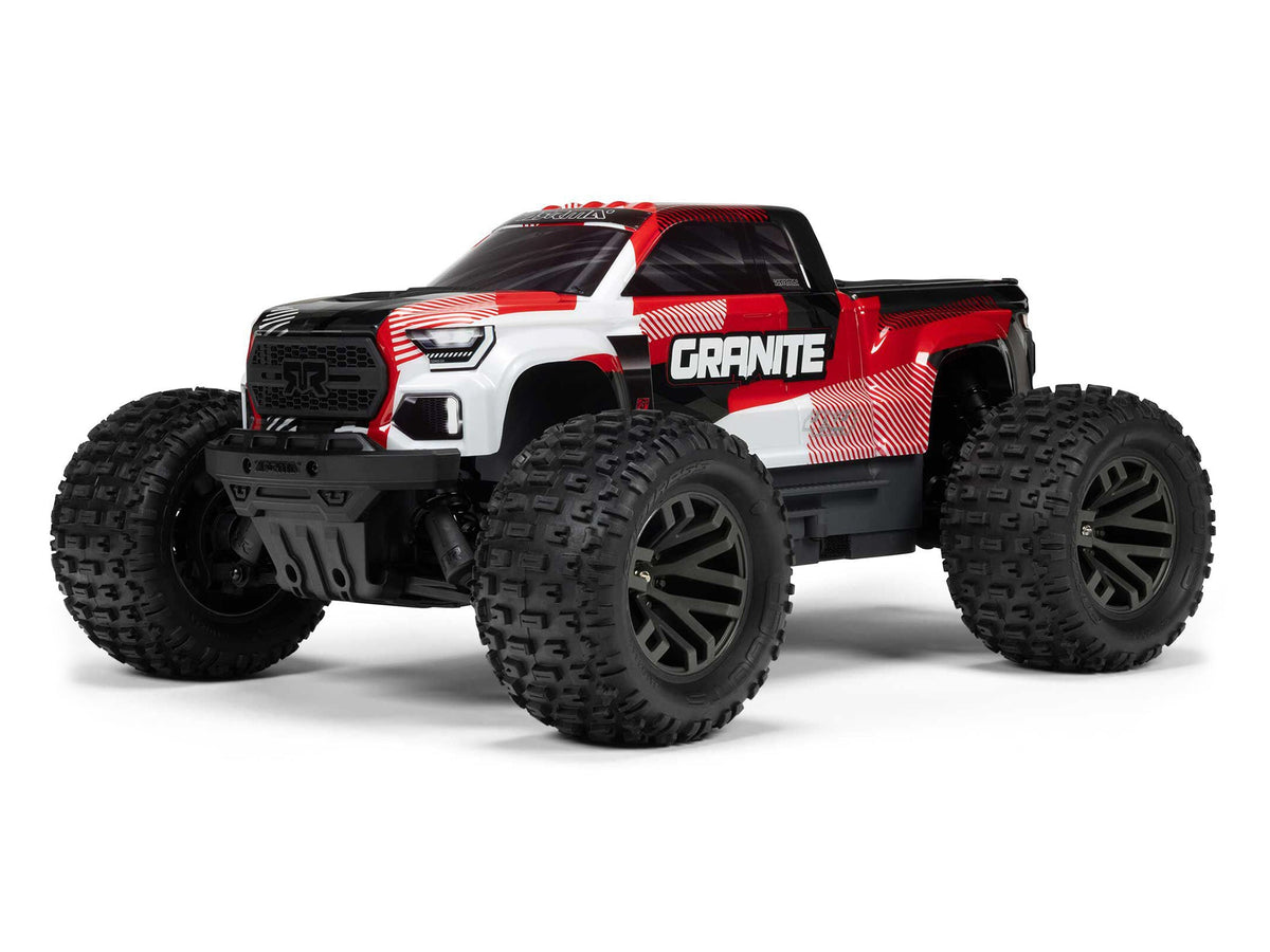 ARRMA 1/10 GRANITE 223S DSC 4X4 RTR Monster Truck Red - ARA4302V4T2