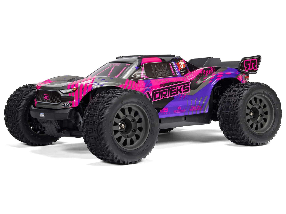 ARRMA 1/10 VORTEKS 223S BLX 4X4 Stadium Truck RTR with DSC Purple - ARA4305V4T3