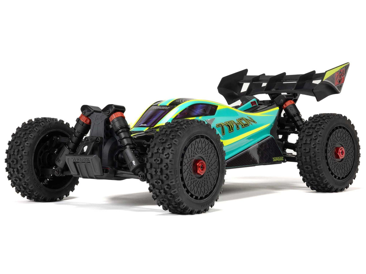 ARRMA 1/8 TYPHON 223S BLX 4X4 Buggy RTR with DSC Green - ARA4306V4T1