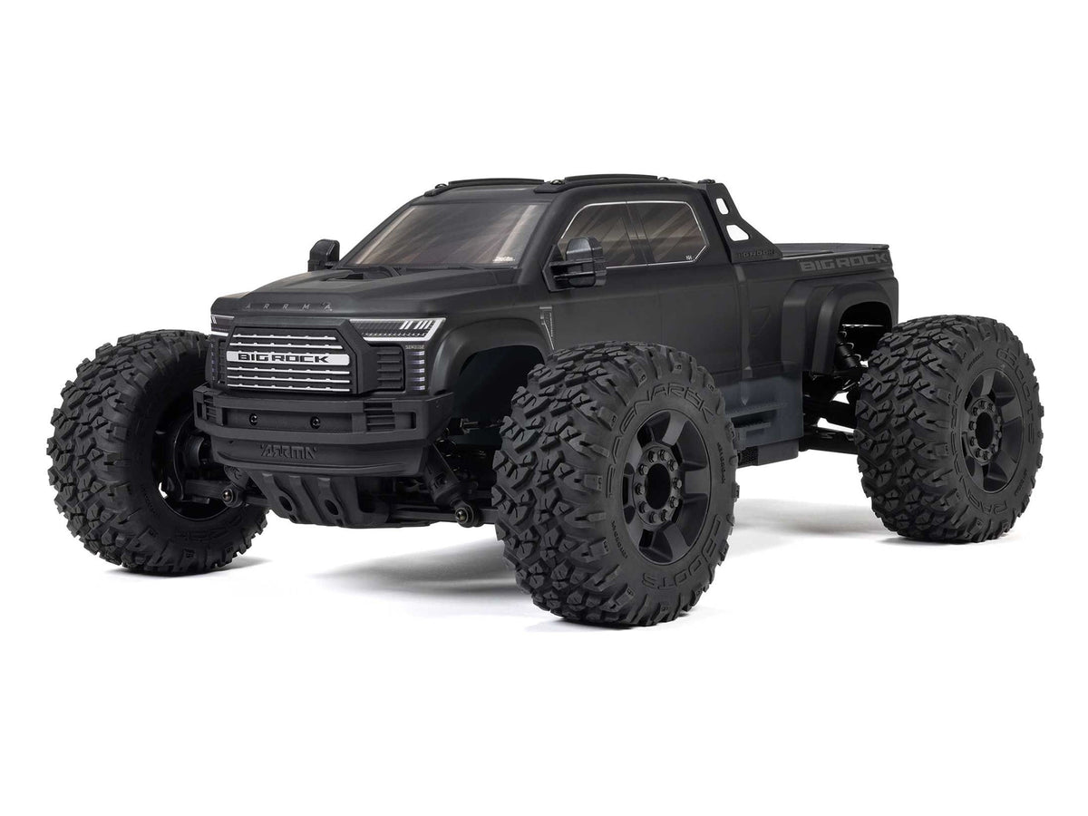 ARRMA 1/10 BIG ROCK 223S DSC 4X4 RTR Monster Truck Black - ARA4312V4T1