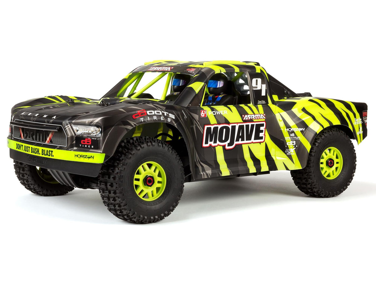 ARRMA 1/7 MOJAVE 6S 4X4 BLX Desert Truck RTR Green/Black - ARA7604V2T1