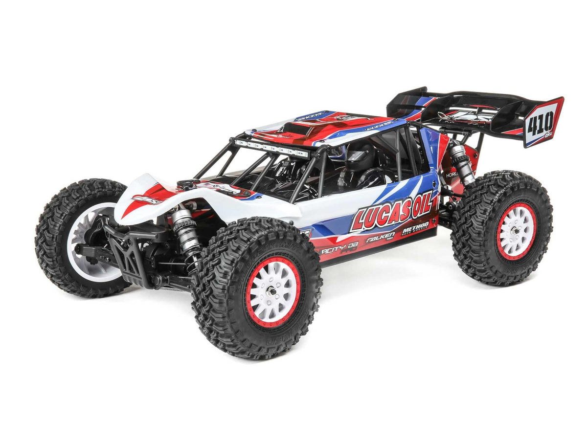 Losi 1/10 Tenacity DB Pro 4WD Brushless Buggy RTR Lucas Oil - LOS03027V2T1