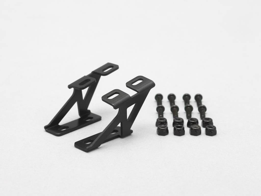 Yokomo Aluminum Wing Stay (Black/Low) D-057L