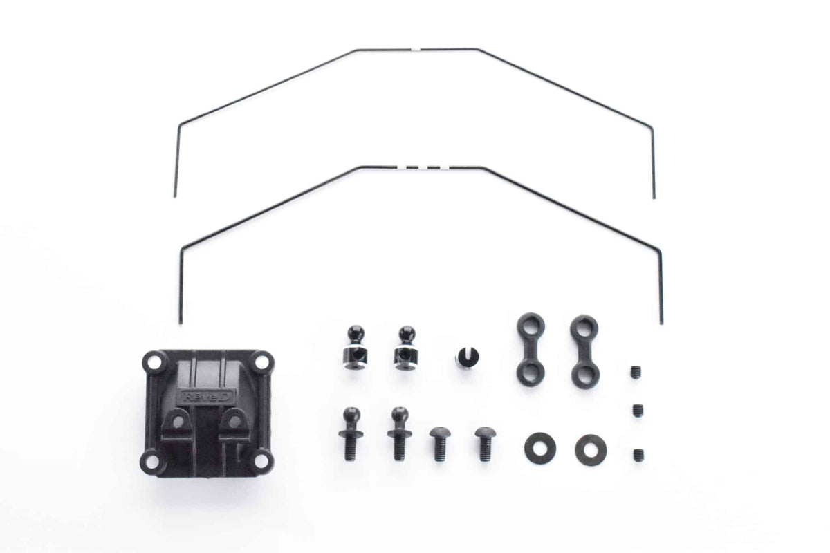 Reve D RDX Rear Sway bar set (Contains 2 types of wire) D1-412RS
