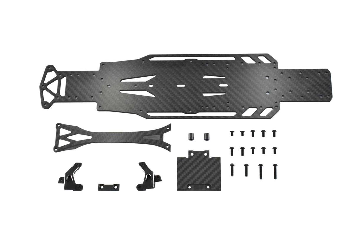 Reve D RDX Carbon Main Chassis & Upper Deck Set D1-CGS01