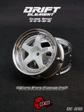 DS Drift Element Rim 2pcs WHITE | CHROME DE-010