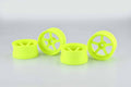 Reve D Drift Wheel "DP5" Fluo. Yellow (6mm offset) RW-DP5Y6