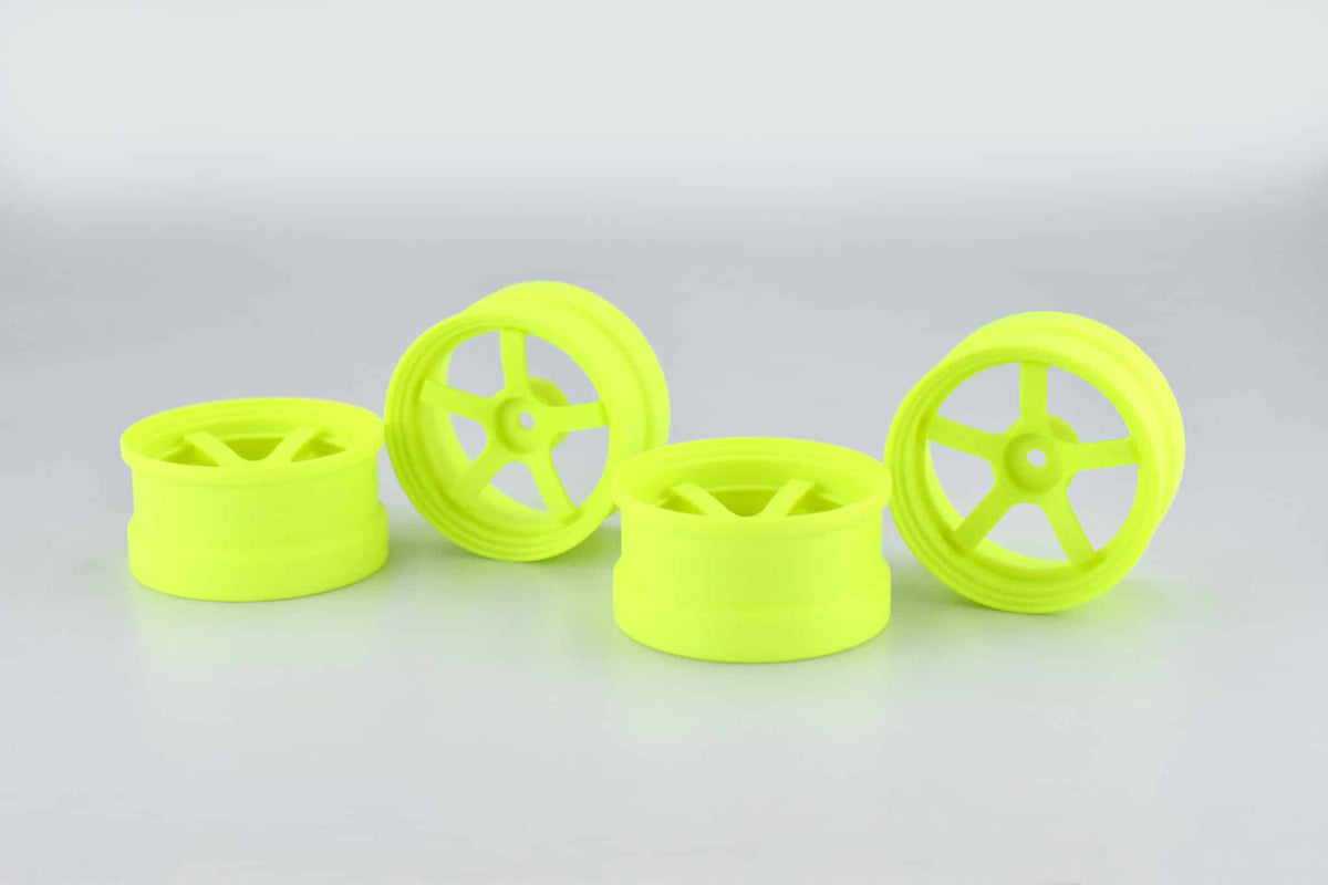 Reve D Drift Wheel "DP5" Fluo. Yellow (6mm offset) RW-DP5Y6