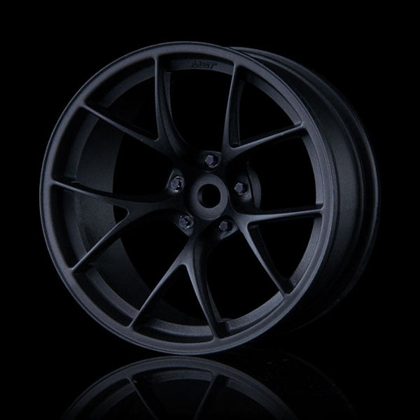 MST Flat Black RID wheel (+11) (4) 102058FBK