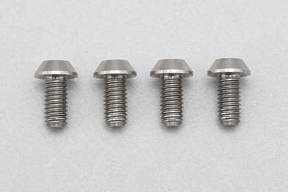 Racing Performer Precision Machined Titanium BH Socket Screw M3×6mm (4pcs) RP-041-06