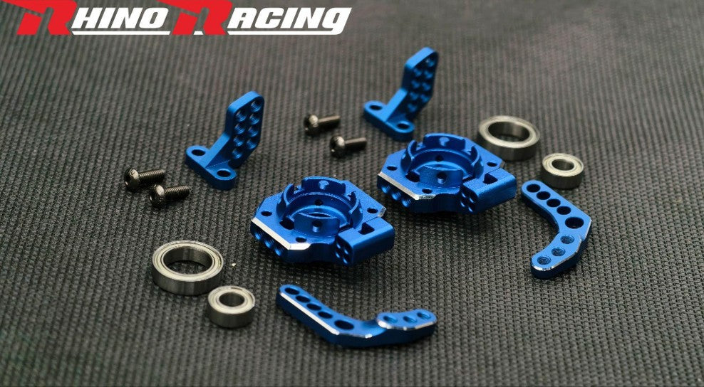 Rhino Racing SR Series Rear Upright Set BLUE - RR-1505BL