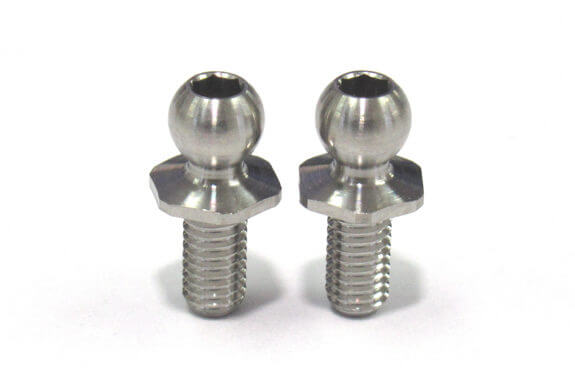 Reve D SPM Titanium Rod End Ball Short Neck (2pk) RT-006SN