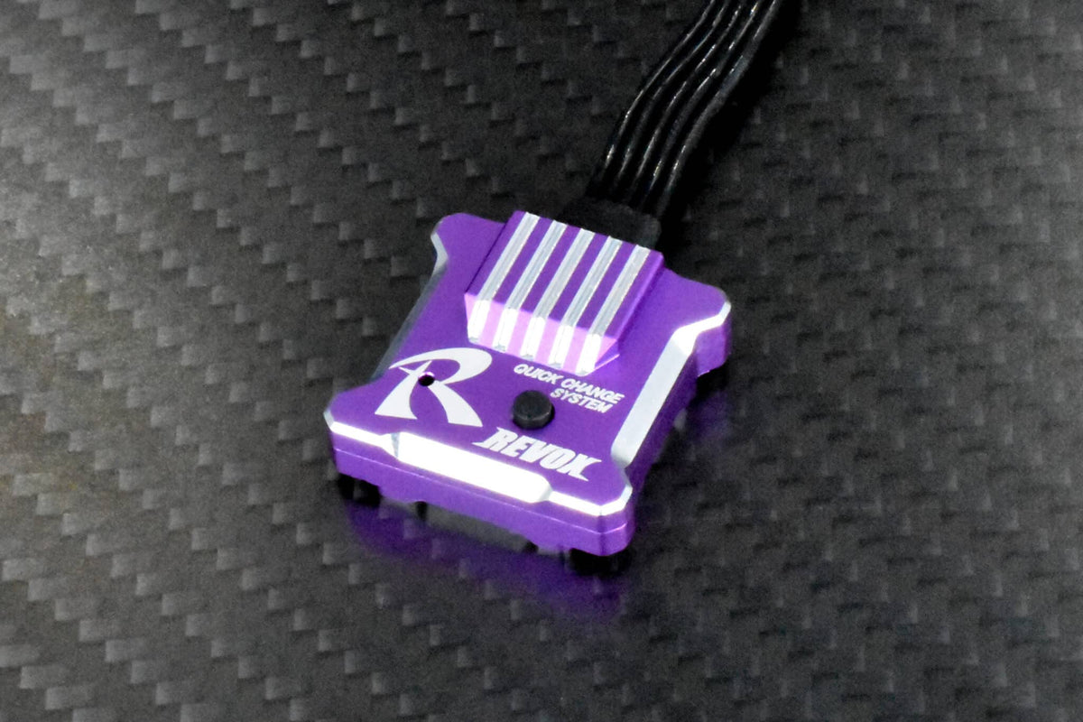 Reve D Steering Gyro for RWD Drift REVOX Purple RG-RVXP