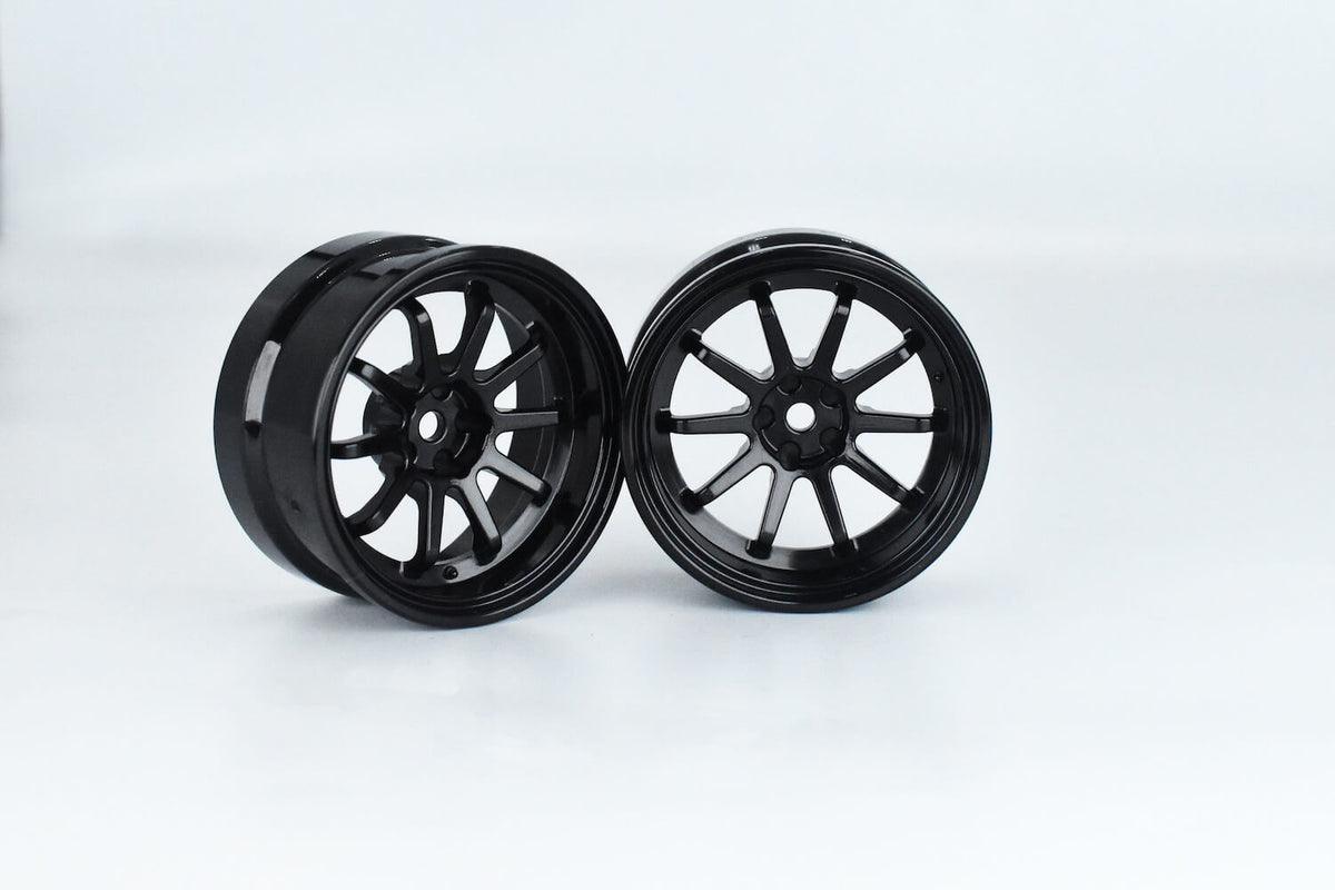 Reve D Competition Drift Wheel "VR10" Black (Offset 6mm, 2pcs) RW-VR10K6
