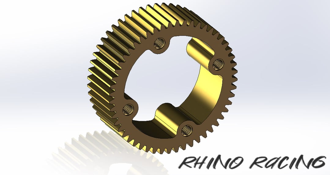 Rhino Racing 52T ALUMINUM MAIN GEAR (RING SPUR) for C-LSD - RR-601