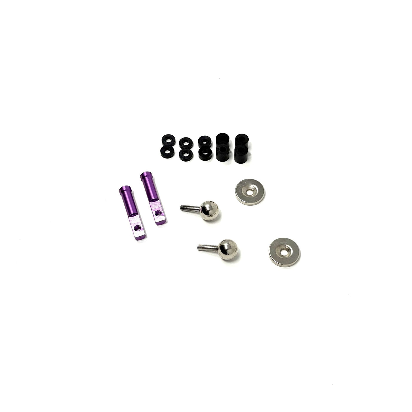 RCKO Front Body Mount Set V2 PURPLE - RCKO-SPV2