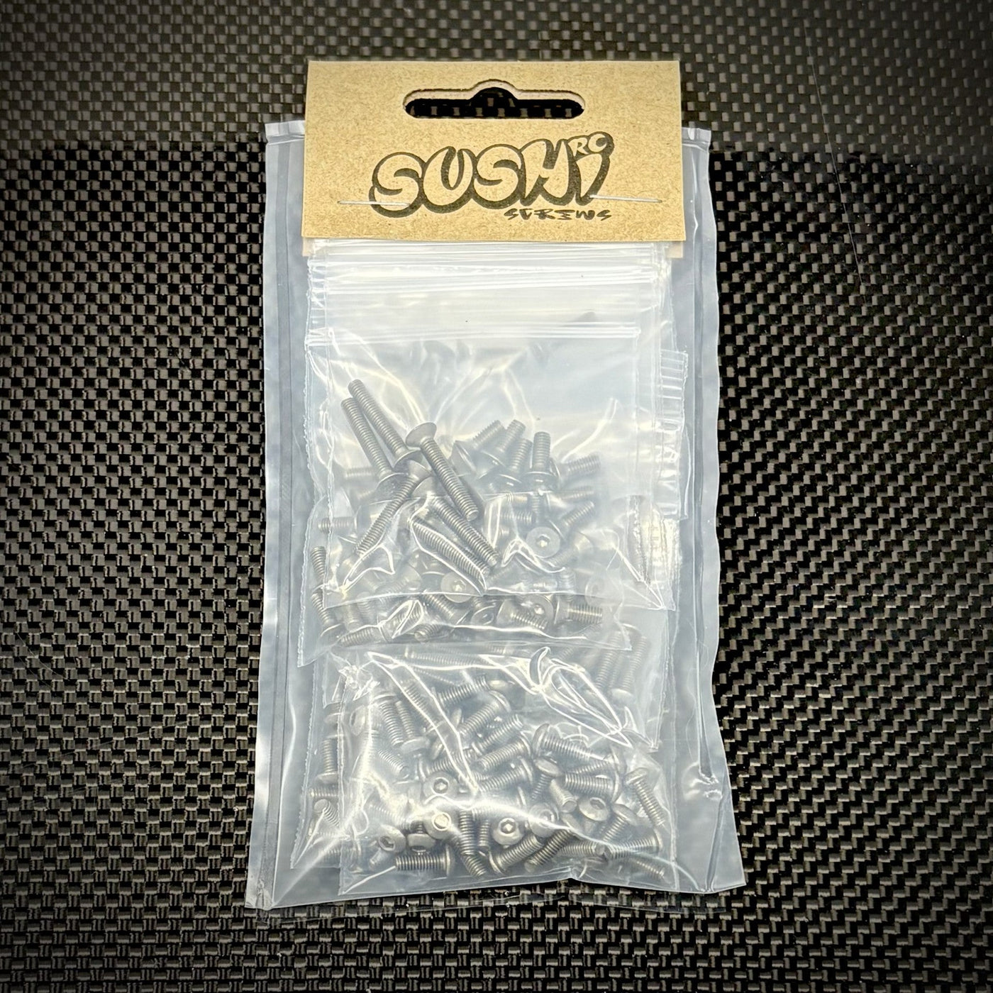 Sushi Screws RDX Ti (Titanium Silver) SUS-001