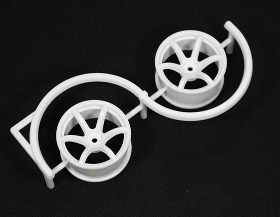 Racing Performer Drift Wheel 6 spoke 02 (8mm Offset·White·2pcs) RP-6213W8A