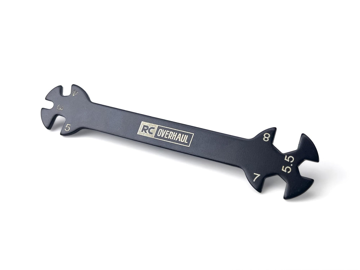 6 in 1 Flat Wrench 3/4/5/5.5/7/8mm - T-RCO-TL012