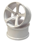 TOPLINE DRS-5 WHEEL HIGH TRACTION TYPE offset 6 WHITE - TDW-0613WH