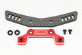 YD-2 Hybrid Front Shock Tower (Graphite/Red) Y2-017AGRA