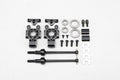 YD-2 series Teams Aluminum 3-Piece Rear Hub Carrier Set - Y2-415ART