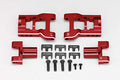 YD-2/YD-4 Aluminum Adjustable Rear Short "H" Arm Kit (Red/Bevel Edge) Y2-R08RASA